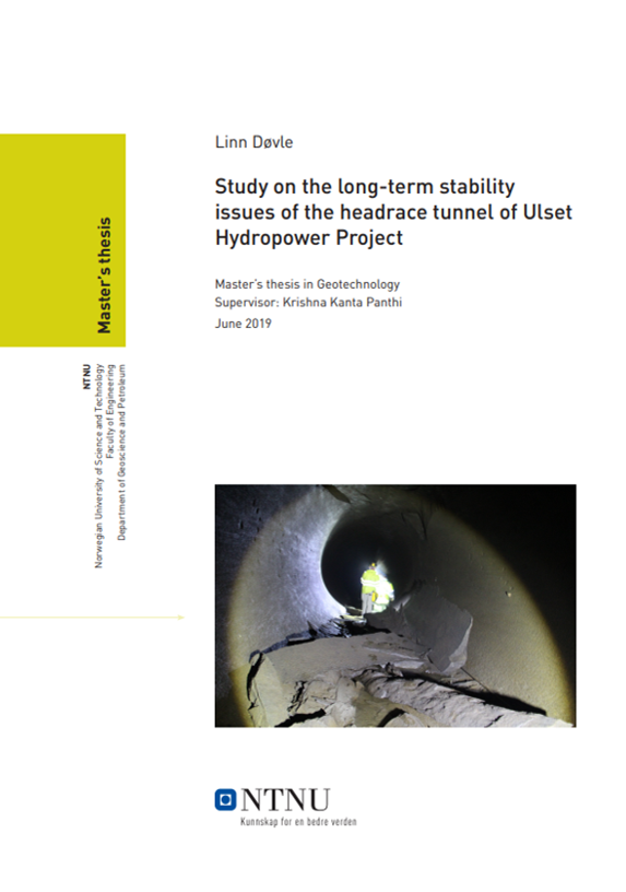Study on the long-term stability issues of the headrace tunnel of Ulset Hydropower Project